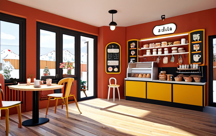 **"A cozy virtual café in Decentraland, decorated with Swedish design elements (e.g., Dala horses, minimalist furniture). Avatars are chatting and drinking *fika* (coffee & pastries). Warm, inviting atmosphere."**